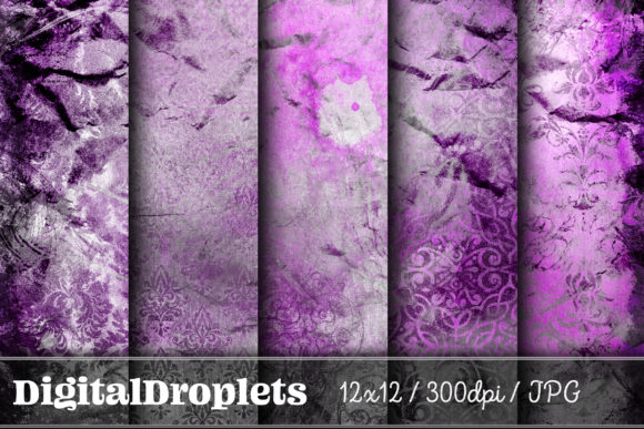 Antique Damask Prints Vol. 6.2: Vintage Charm Meets Modern Design