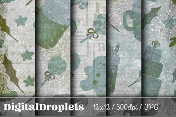Christmas at Home Vol. 46: A Vintage Paper Collection for Crafters