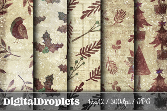 Christmas Home Vol. 40: Vintage Charm for Your Holiday Projects