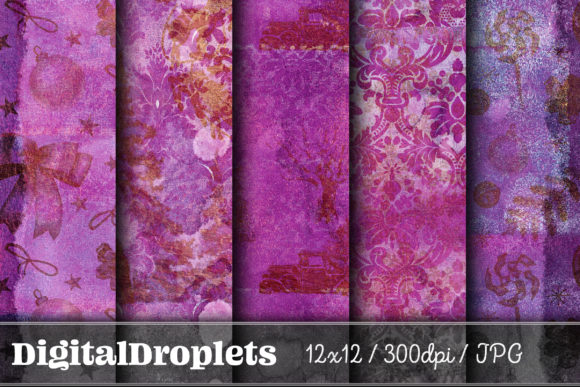 Christmas Shine Vol. 7 | Collection: Vintage Digital Papers