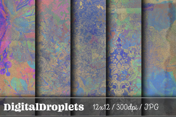 Gilded Flowers Vol. 7: Gothic and Vintage Paper Designs