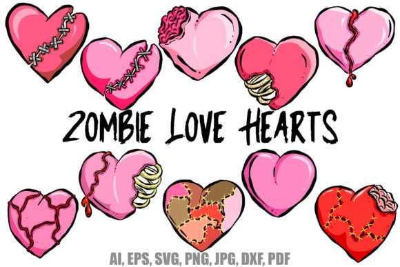 Zombie Love Hearts Pink Halloween: A Creative Twist on Spooky Romance